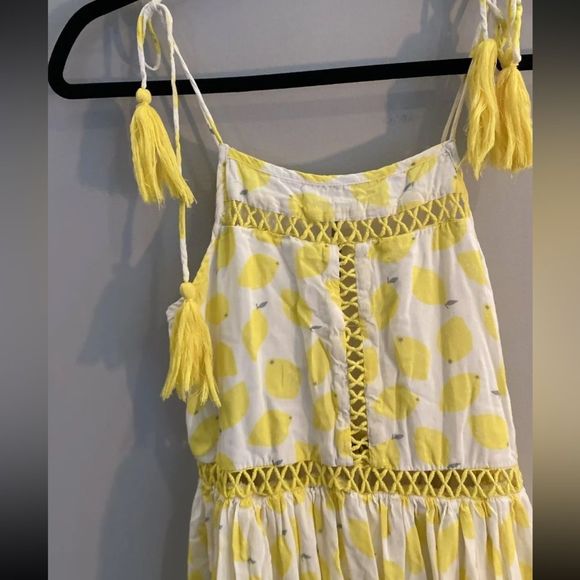 Mer+Lune maxi lemon dress - Picture 3 of 6